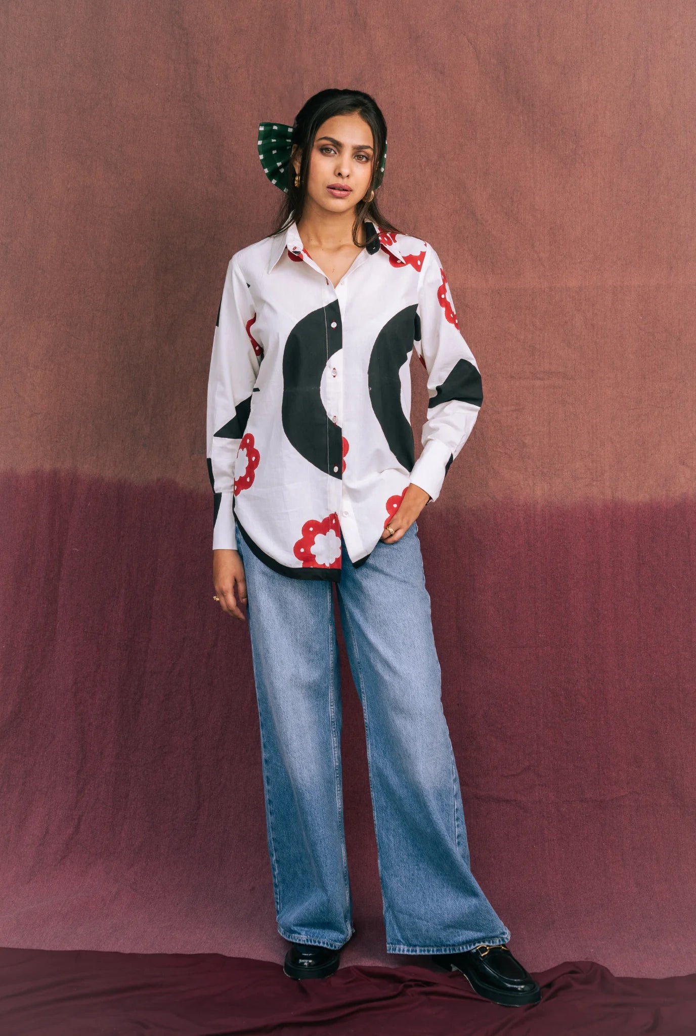 Alaria | Hand Block Printed Shirt