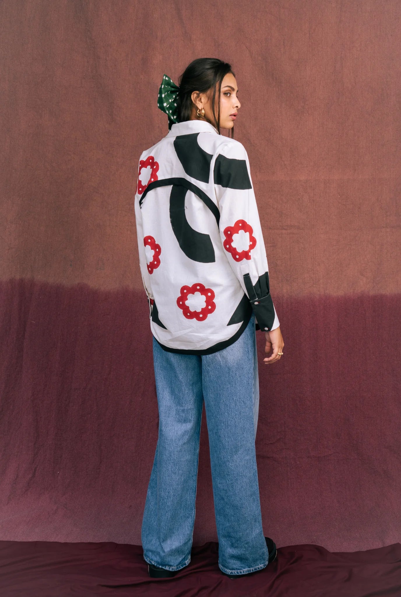 Alaria | Hand Block Printed Shirt