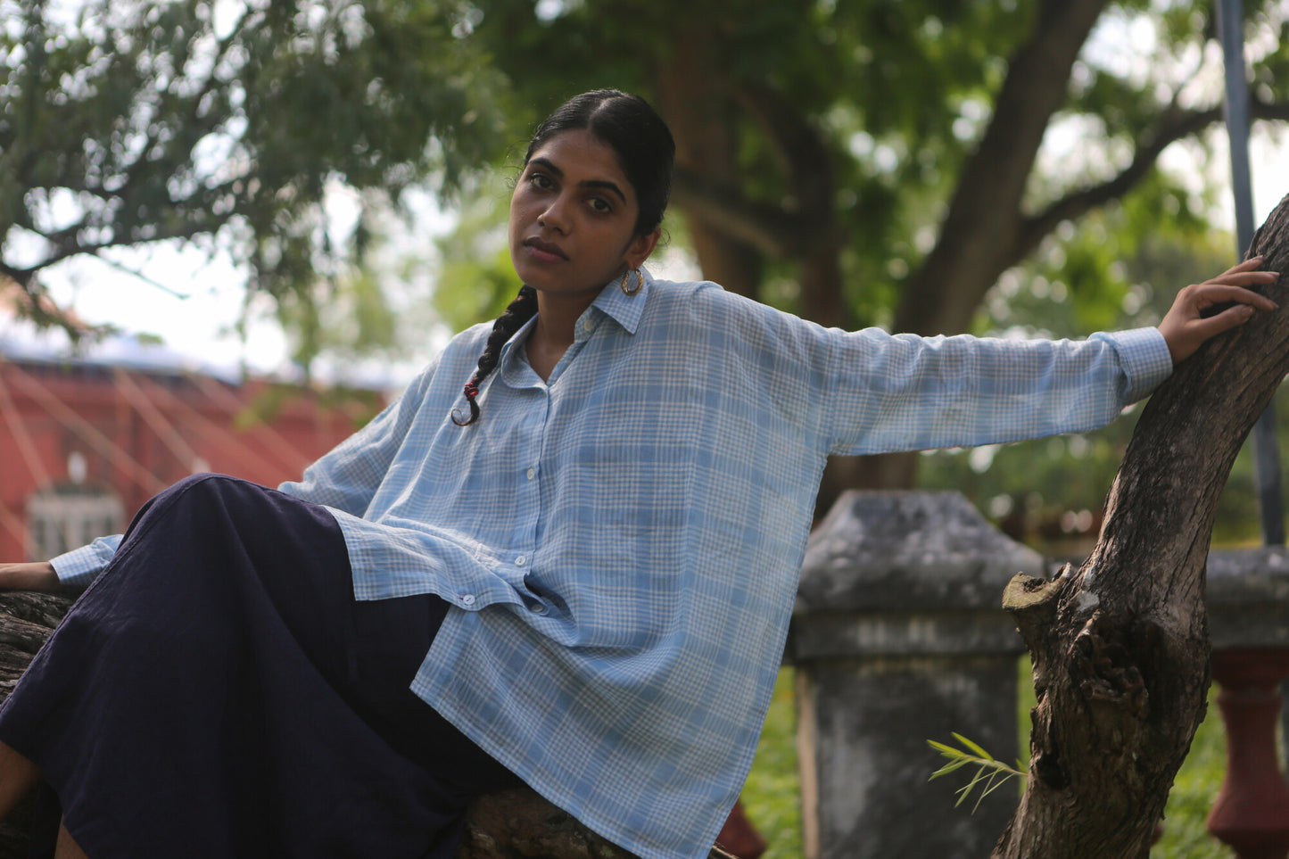 Confluence | Oversized Drop-shoulder Shirt