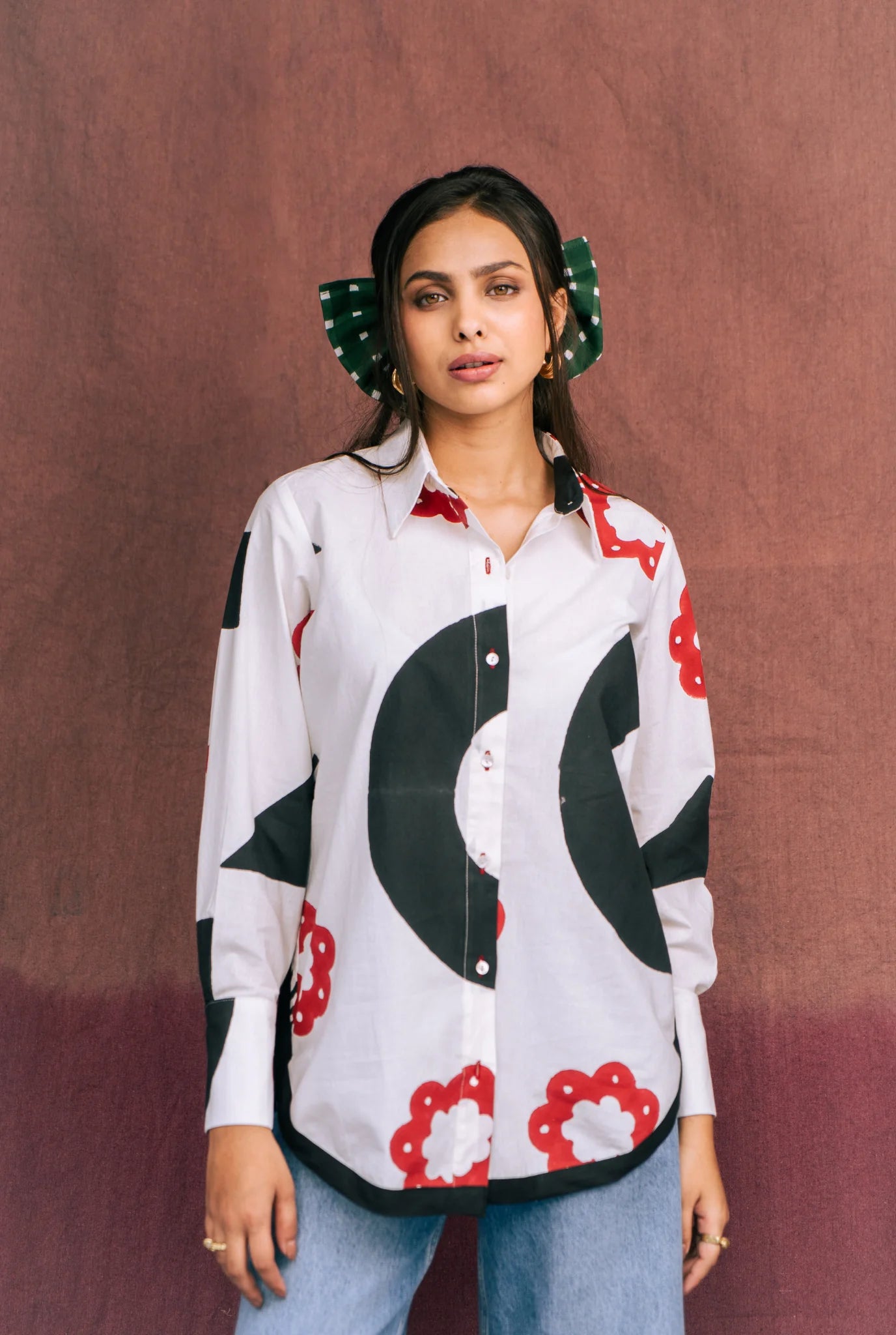 Alaria | Hand Block Printed Shirt