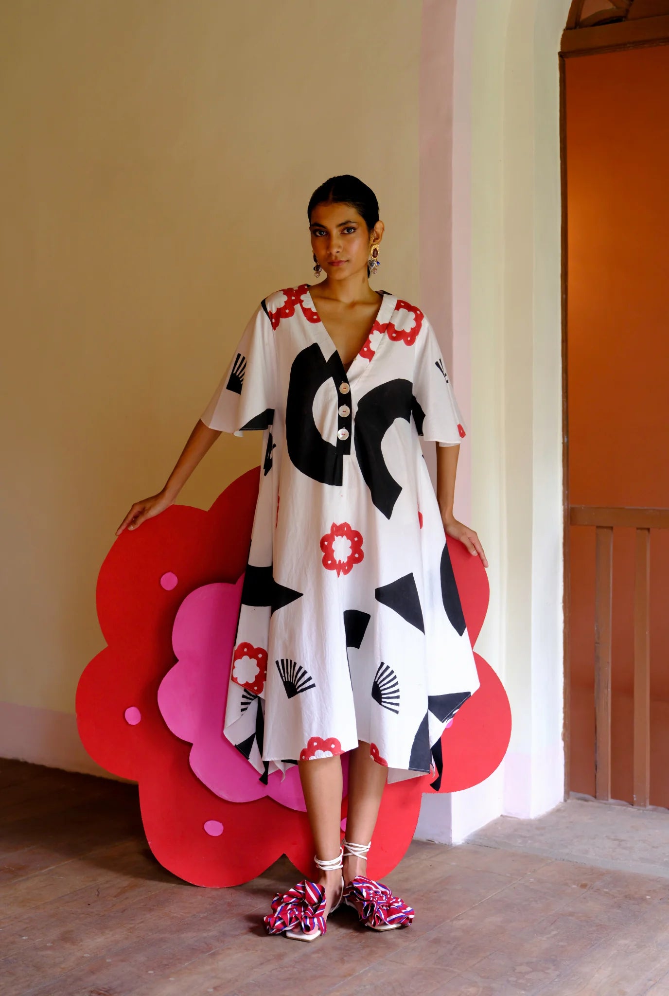 Alaria | Printed Day Dress