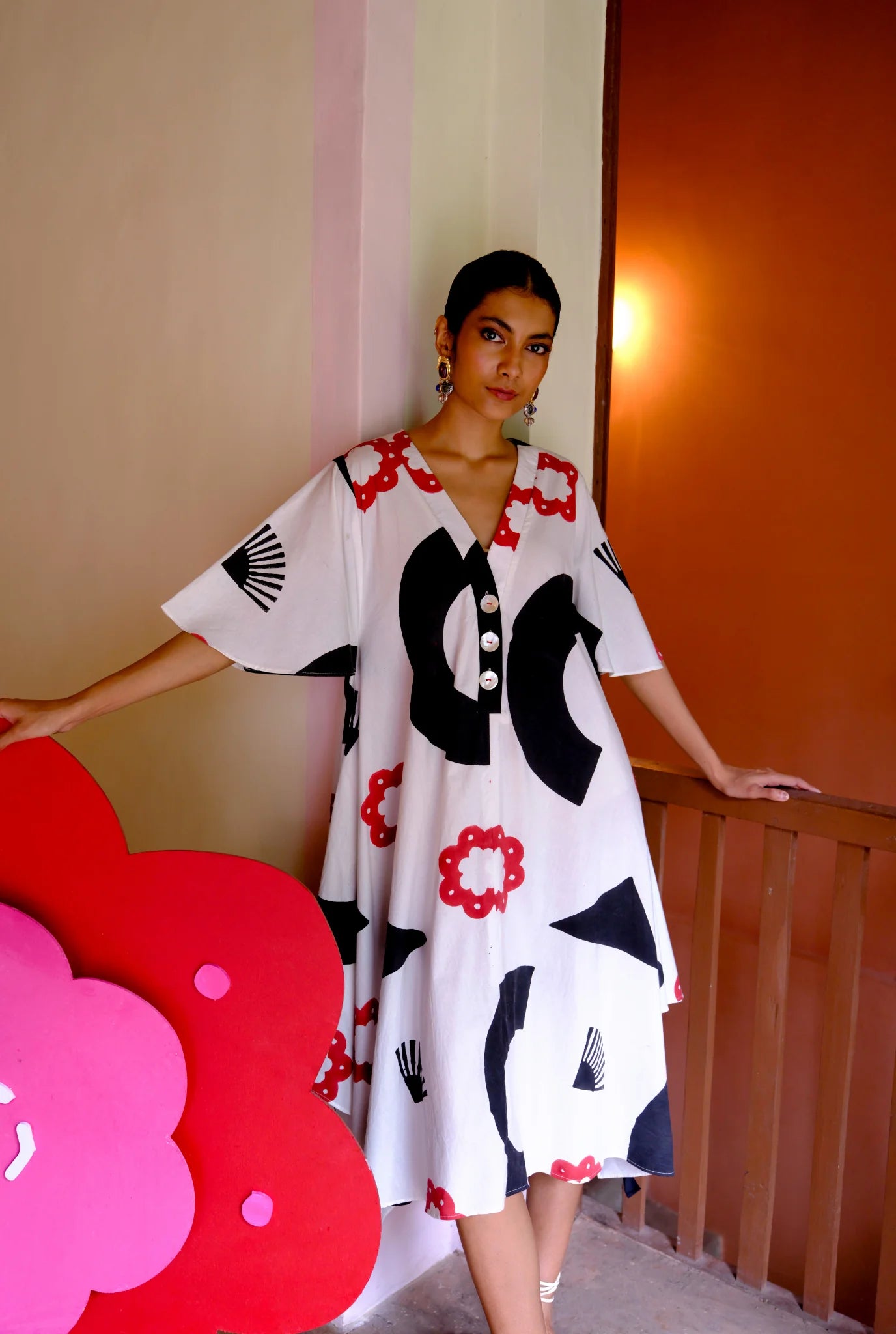 Alaria | Printed Day Dress
