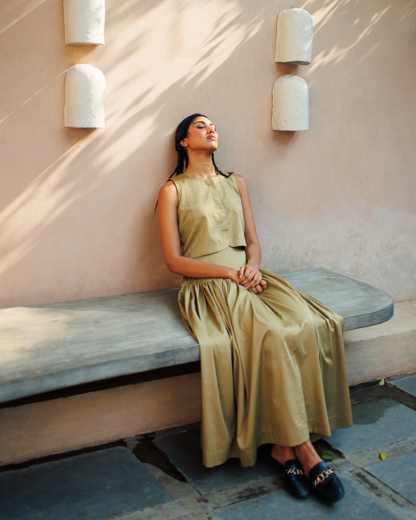 Harper | Gathered Skirt Set