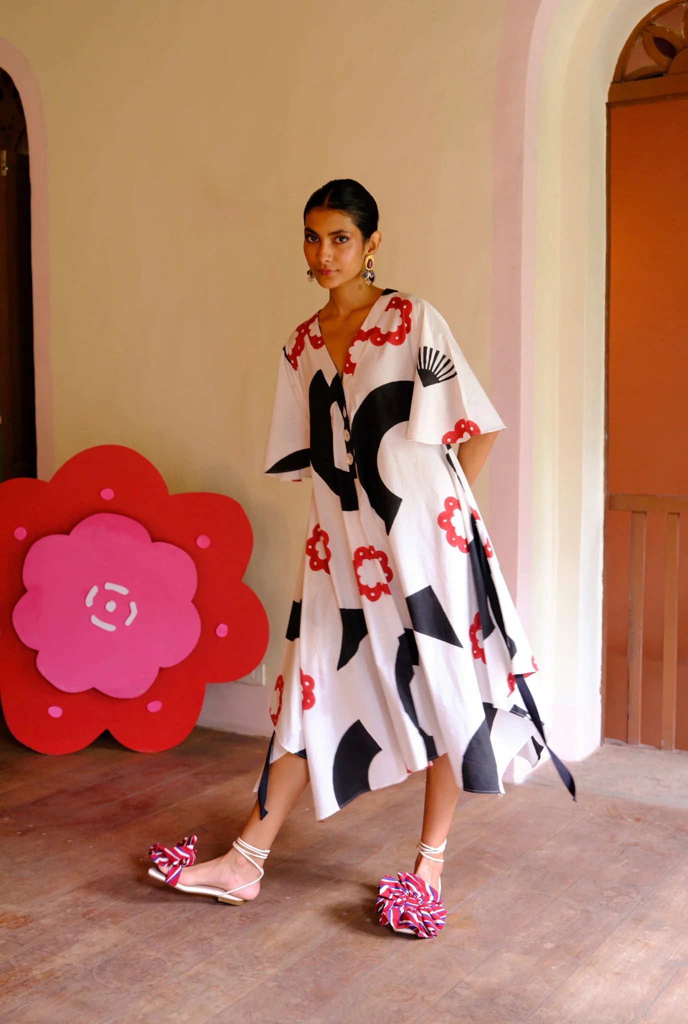 Alaria | Printed Day Dress