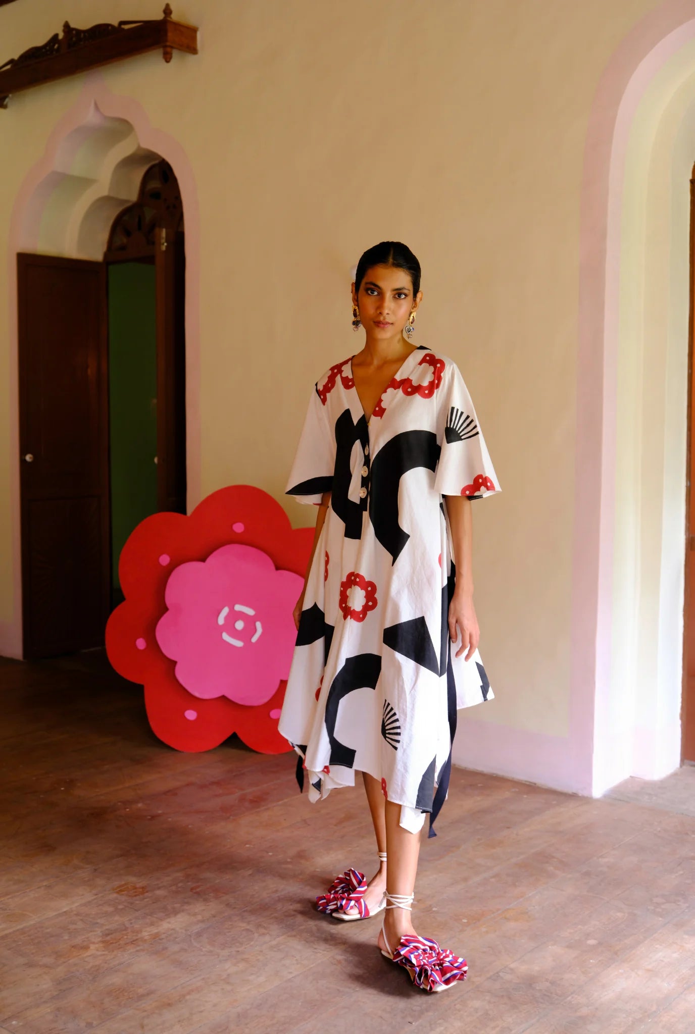 Alaria | Printed Day Dress