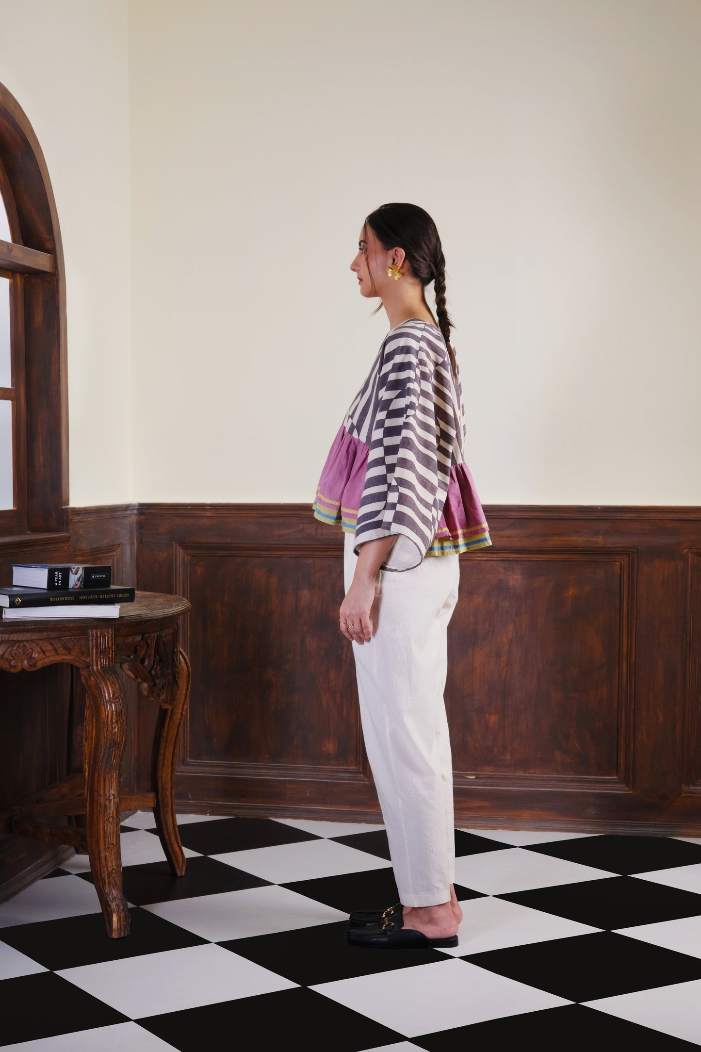Notes from a Tree | V-neck Top