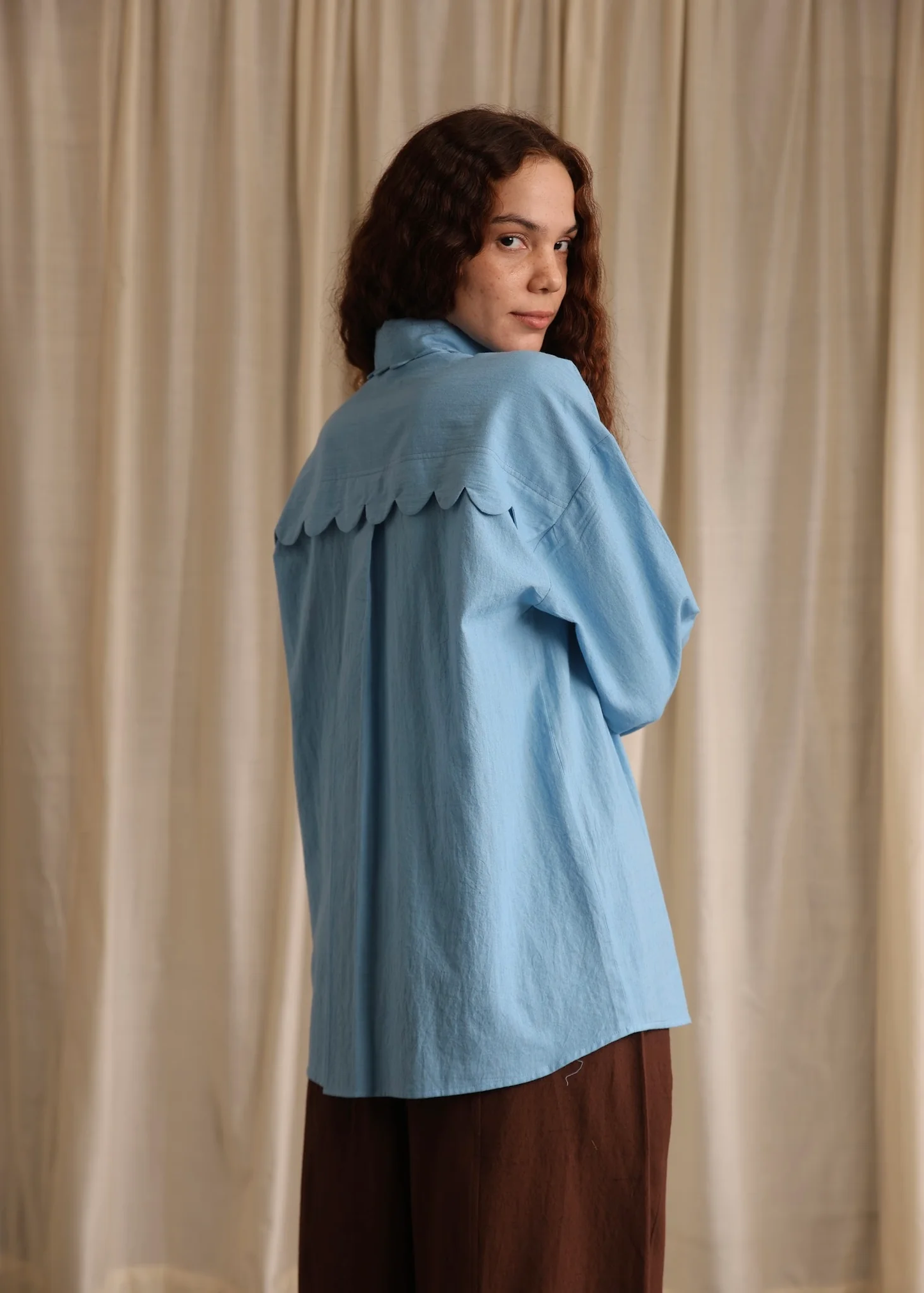 Louie | Cornflower Shirt
