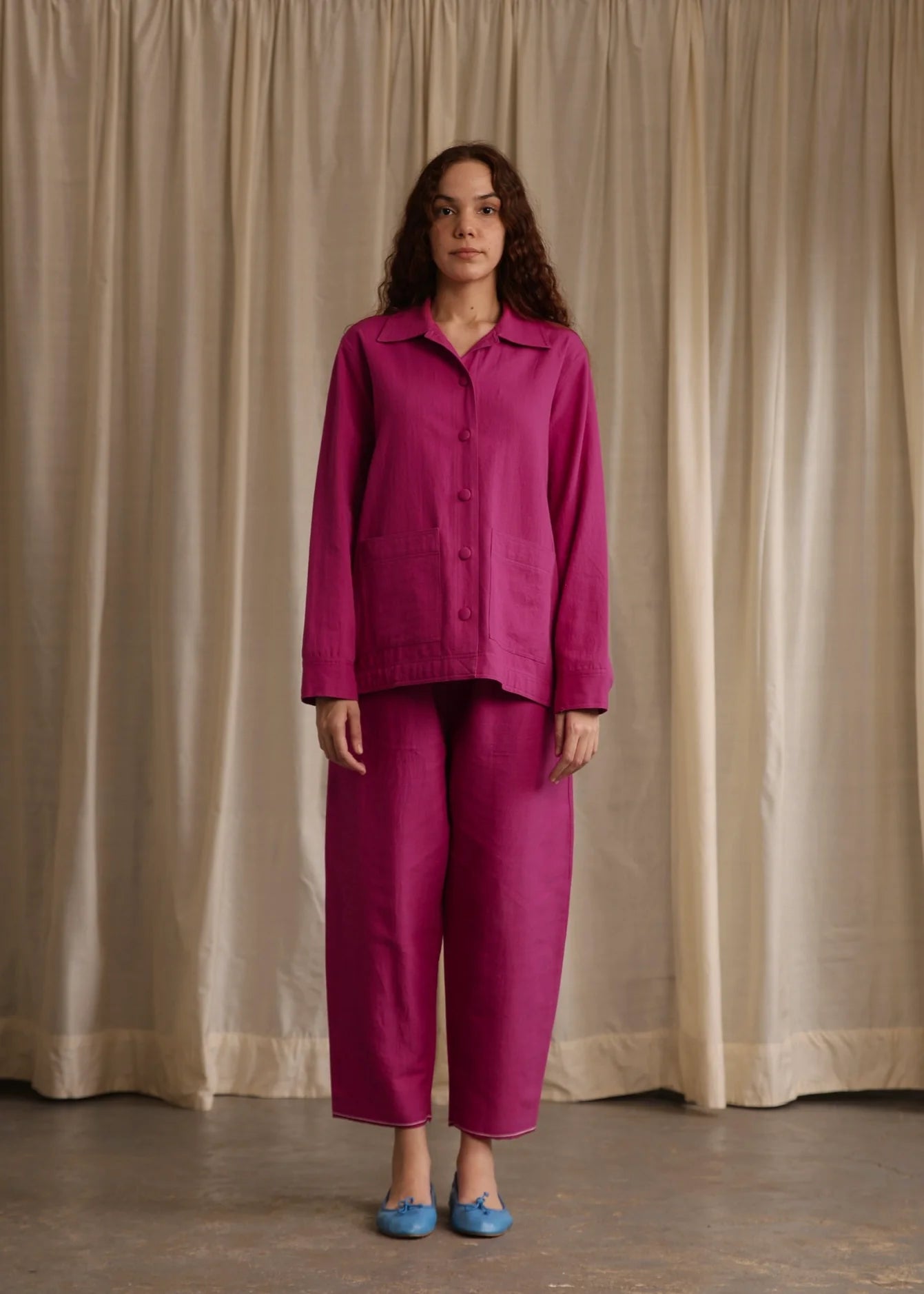 Donna | Pink Cotton Jacket