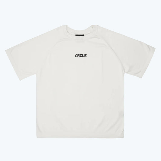 CRCLE Knit tee | Off White