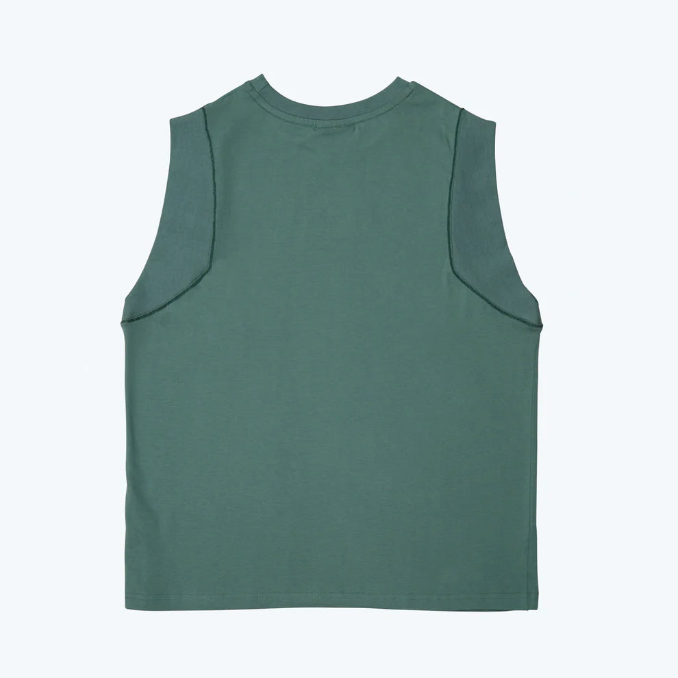 CRCLE Sleeveless Tee | Sea Foam Green