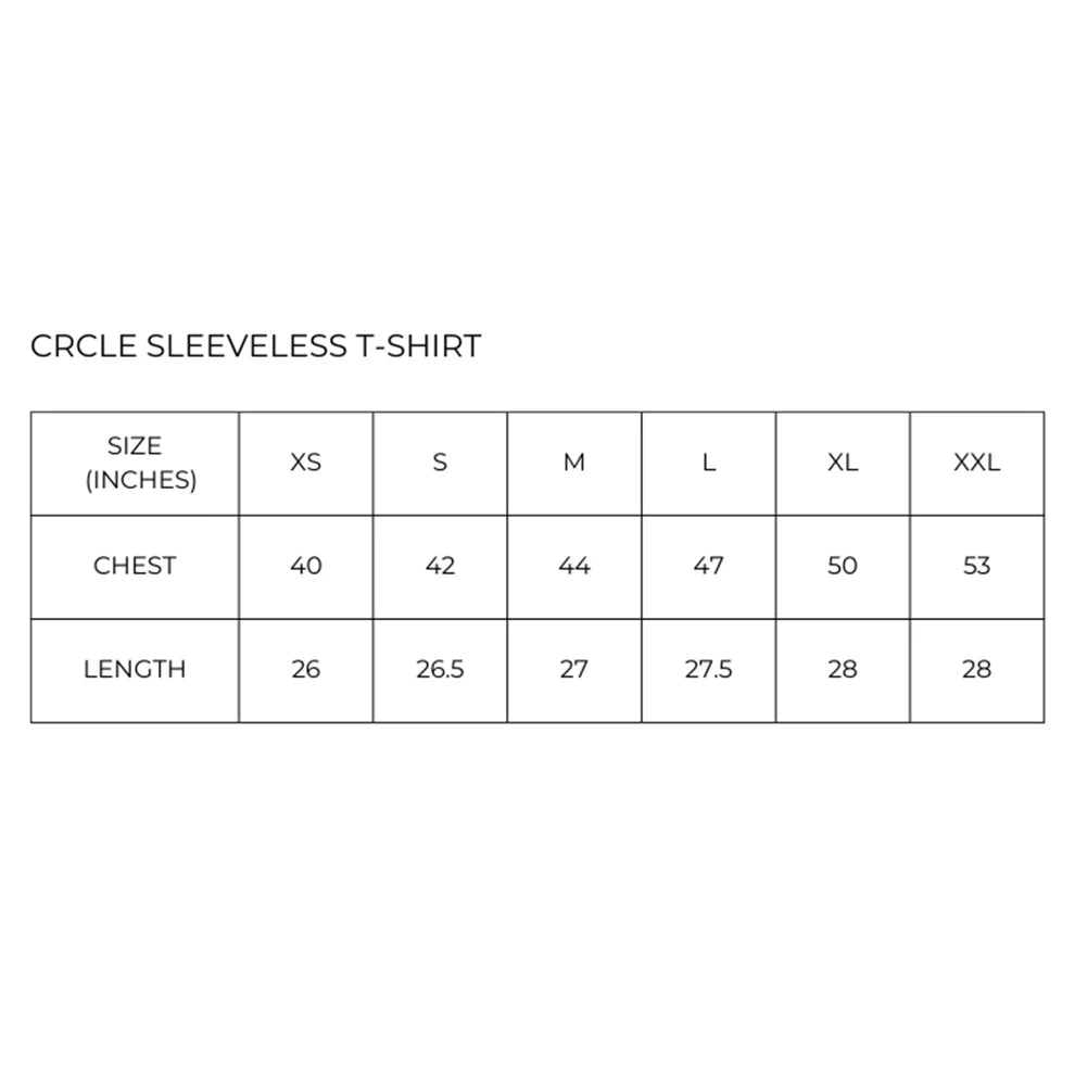 CRCLE Sleeveless Tee | Sea Foam Green