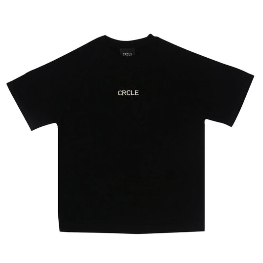 CRCLE Knit tee | Black