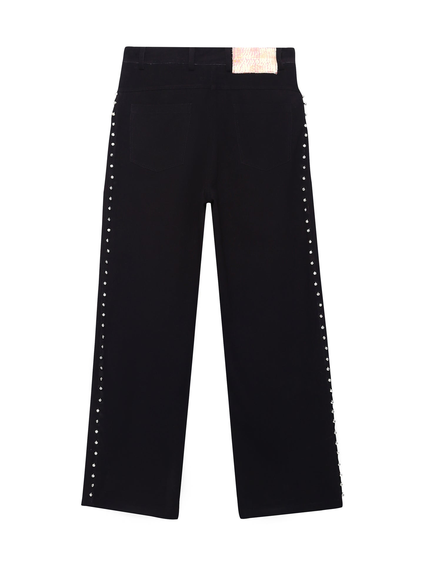 Ghungroo | Natural-Dye Denim Trousers