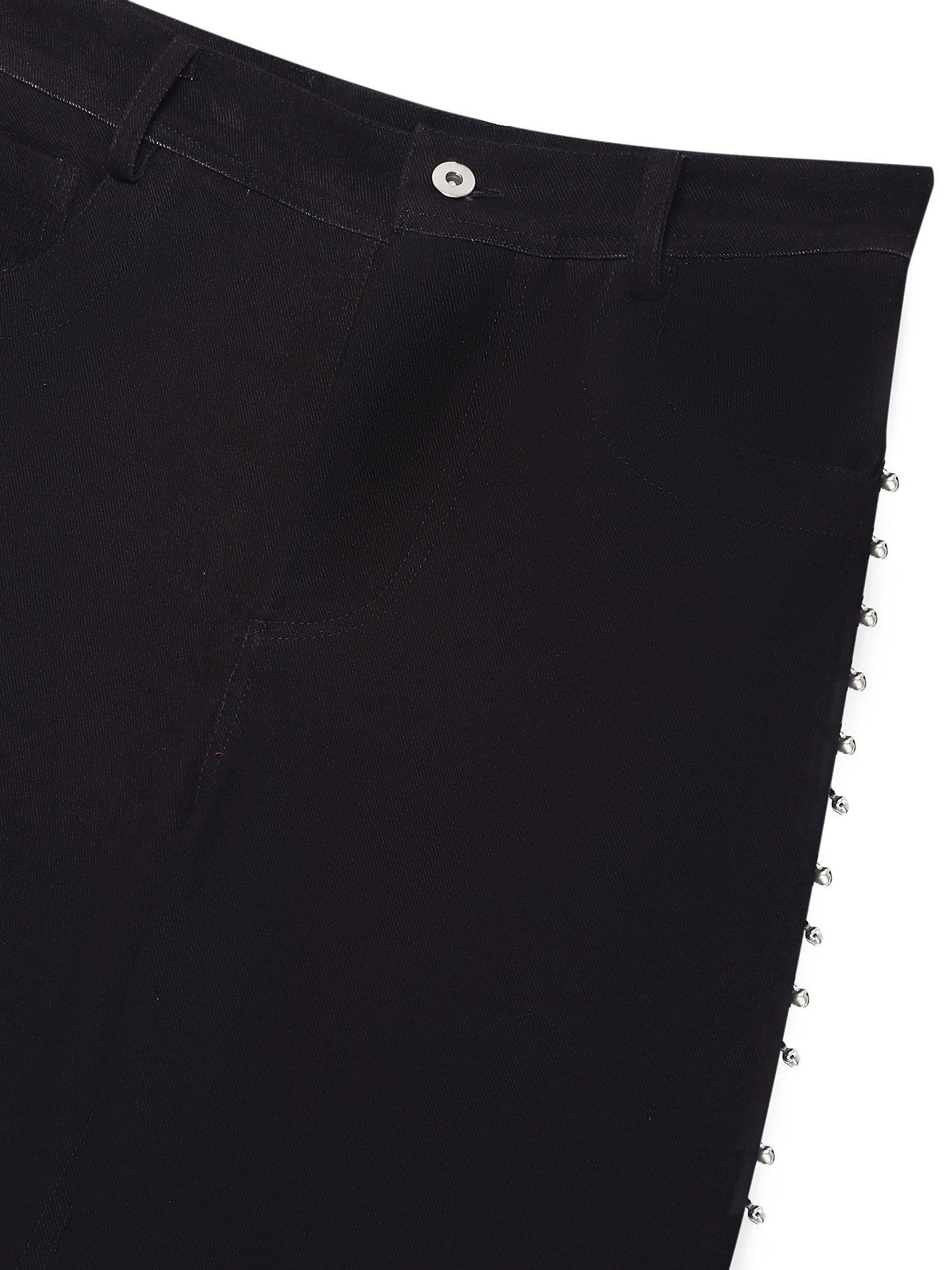 Ghungroo | Natural-Dye Denim Trousers