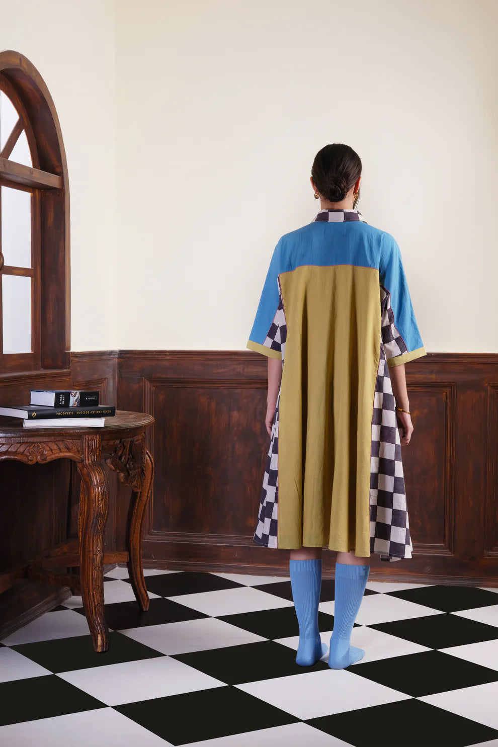Checks in the Mail | Shirt Dress