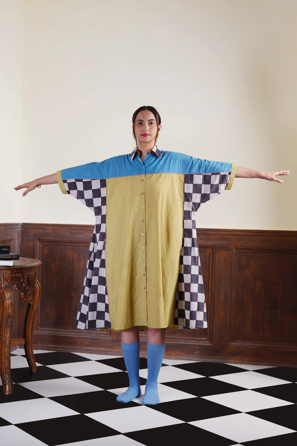 Checks in the Mail | Shirt Dress