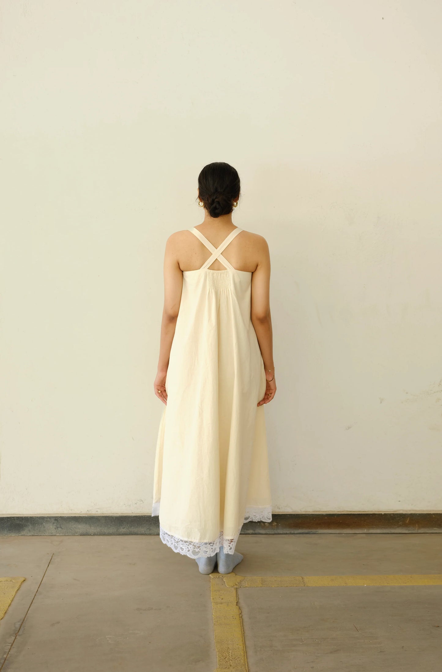 By the Bay Dress | Hand-embroidered Tent Dress