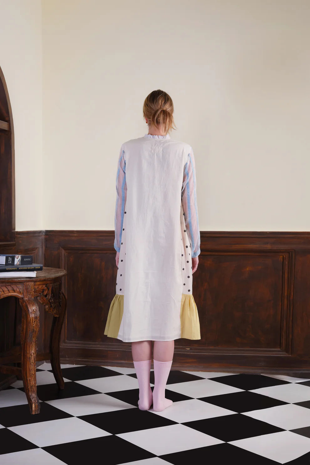 Lemon Light | Gathered Dress