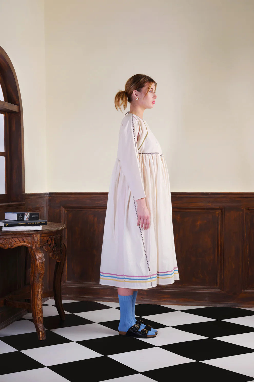 Misaligned On Purpose | A- Line Dress