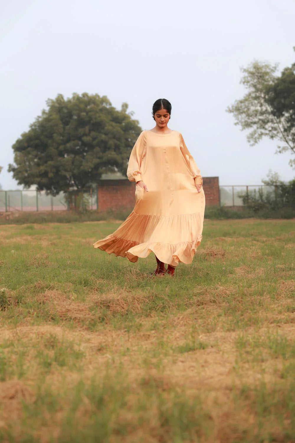 Yayoi | Beige Dress