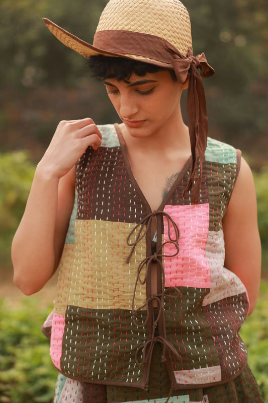 Mila | Kantha Patchwork Jacket