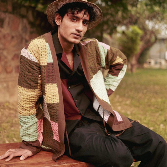 Avery | Kantha Patchwork Jacket