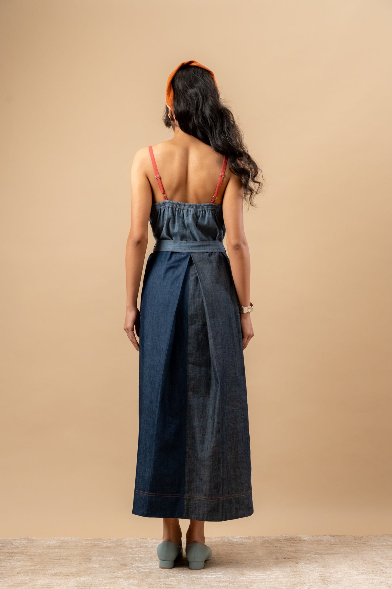 Louisa | Upcycled Denim Dress