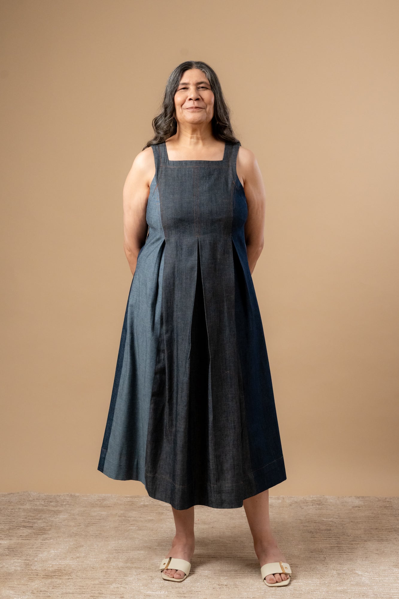 Natalie | Denim Dress