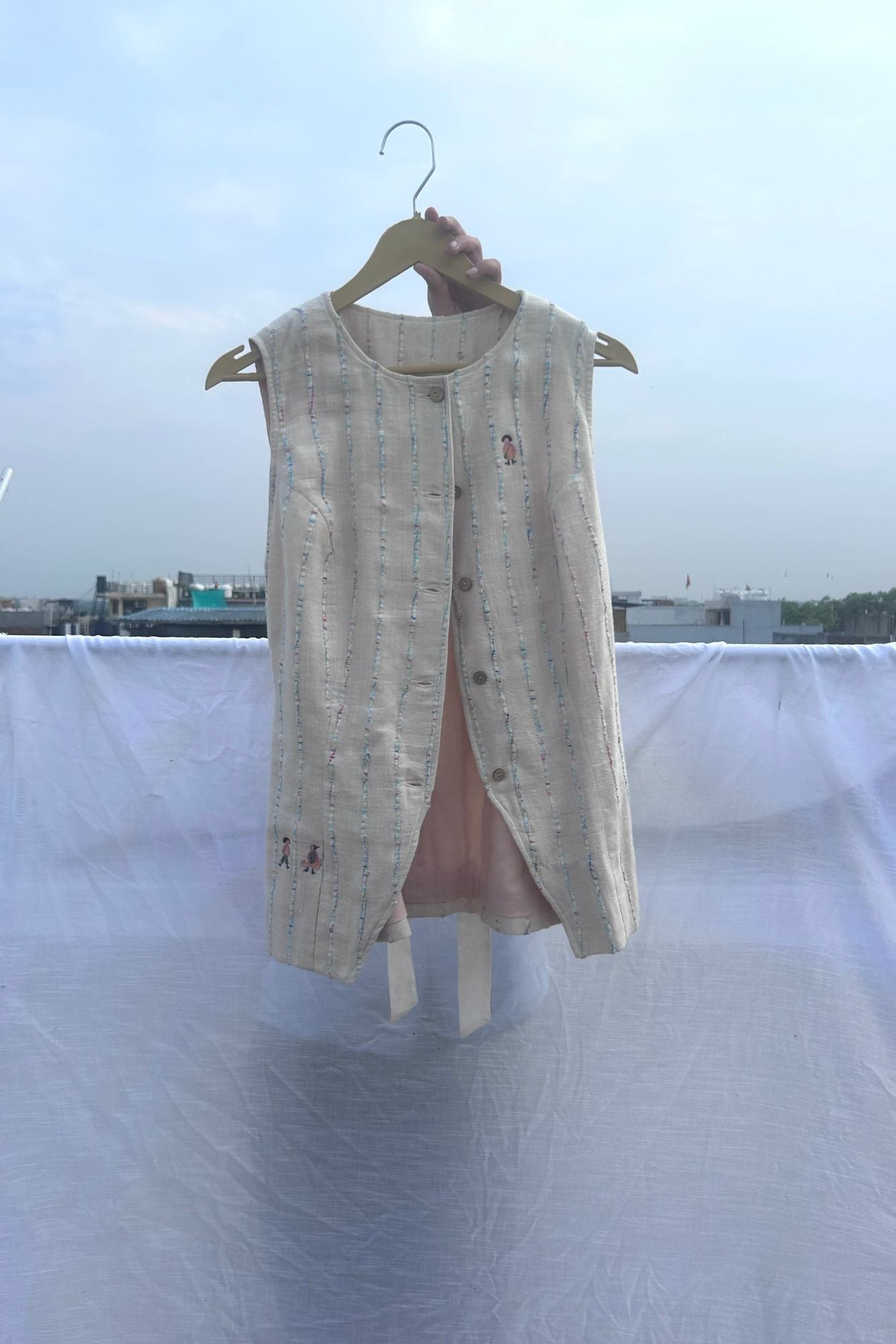 Margaret | Handwoven Waistcoat