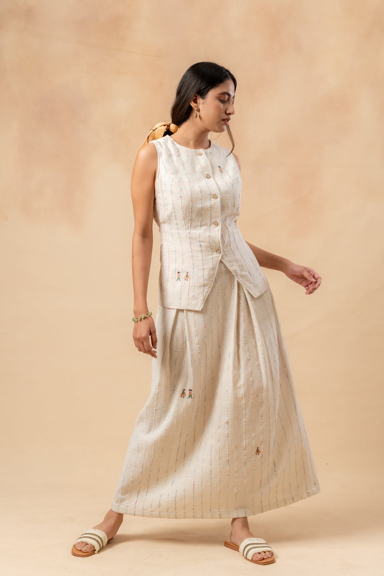 Margaret | Upcycled Cotton Skirt