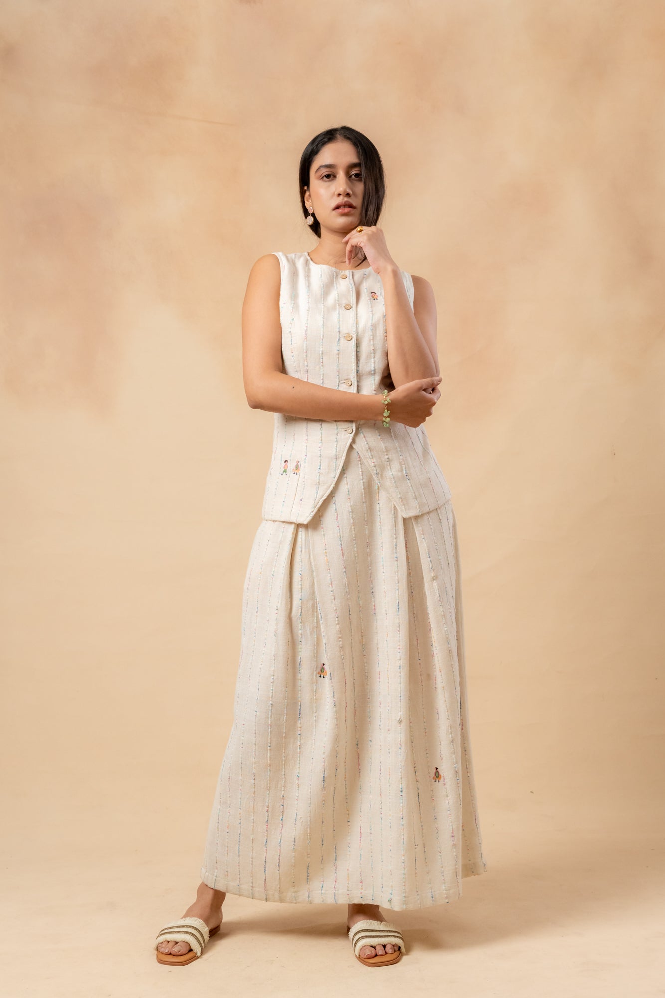 Margaret | Upcycled Cotton Skirt
