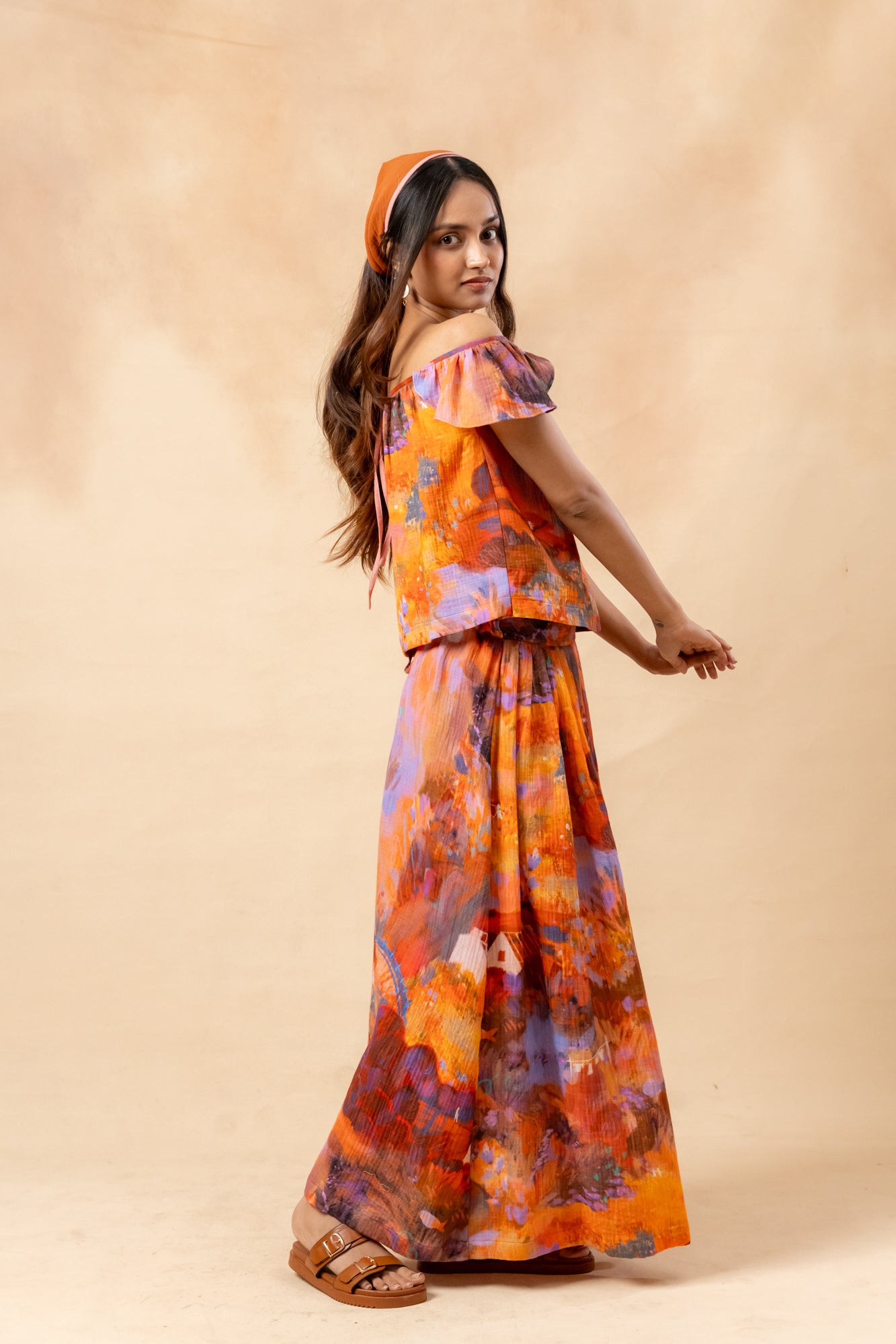 Little leaf | Printed Skirt