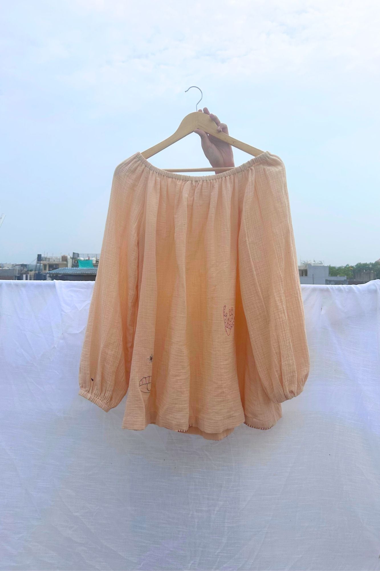 Firefly Flicker | Off-Shoulder Top