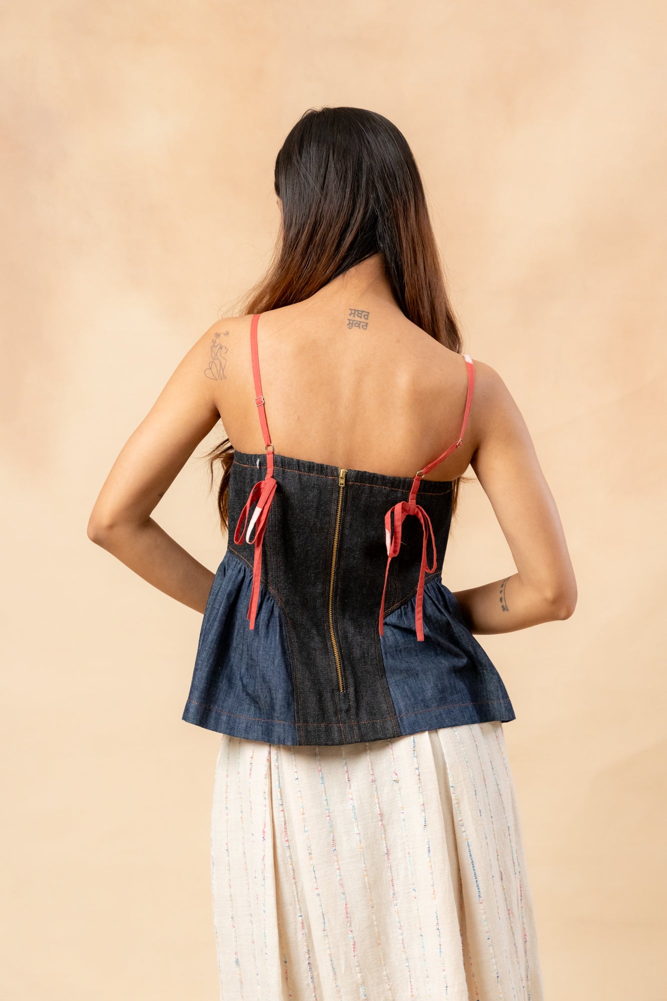 Sunhat Spell | Denim Top