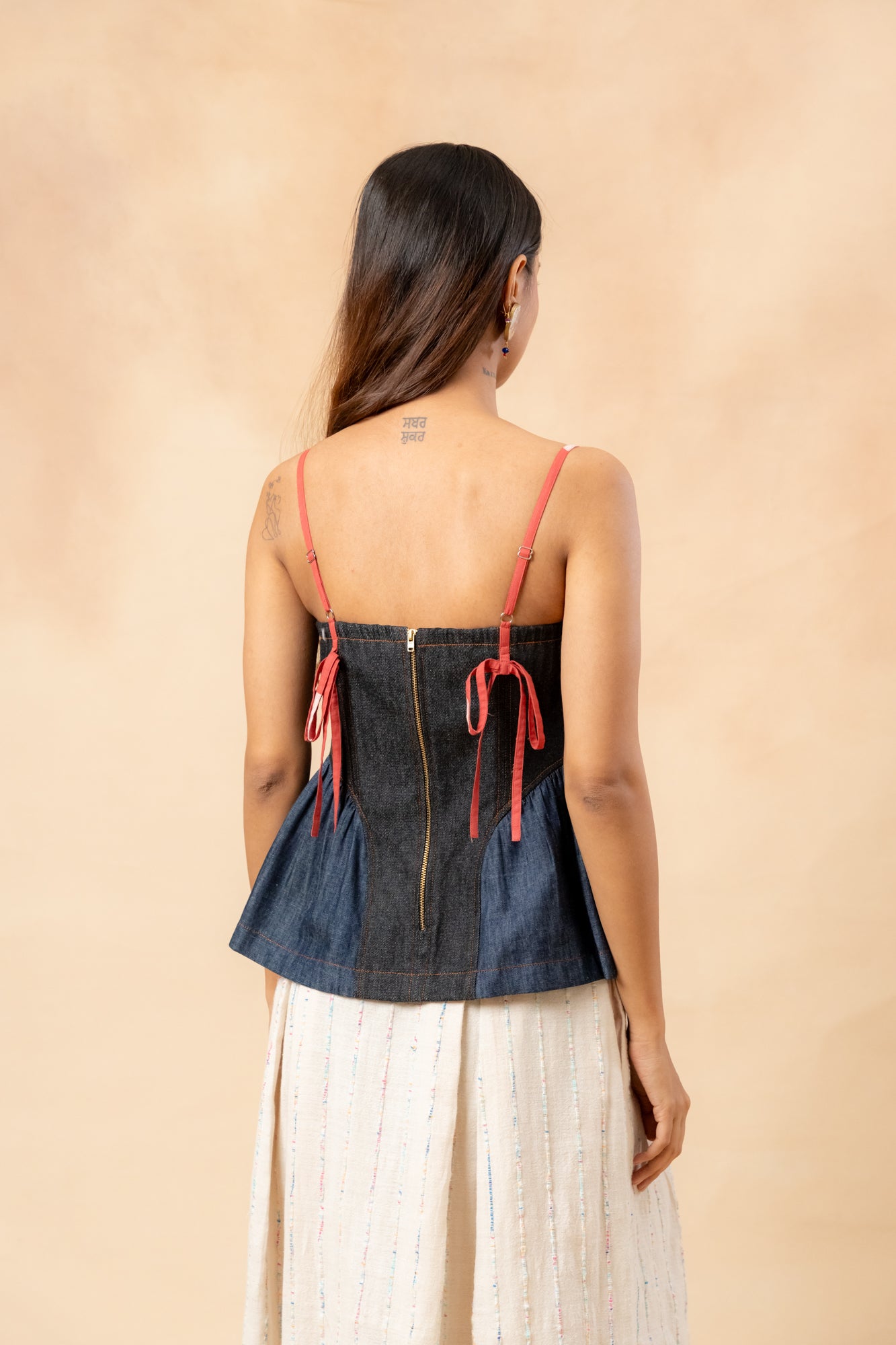 Sunhat Spell | Denim Top