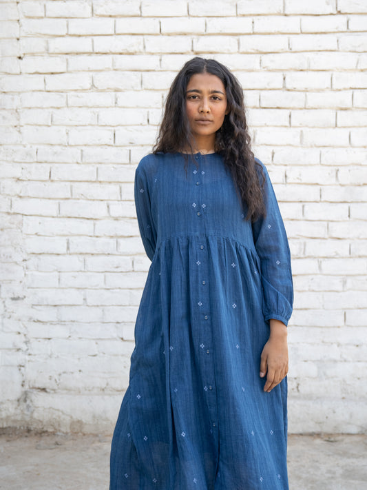 Fragments | Jamdani Shirt Dress