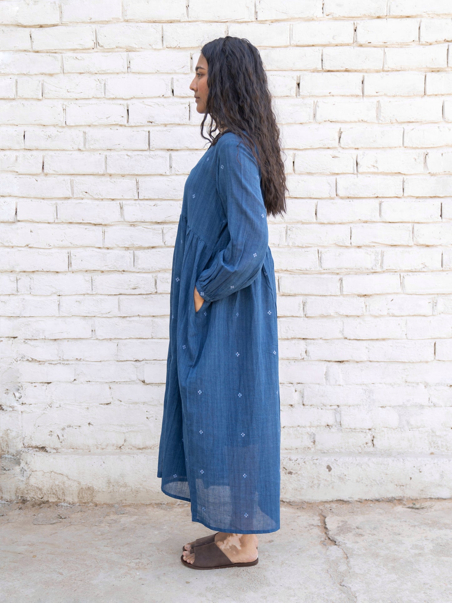 Fragments | Jamdani Shirt Dress
