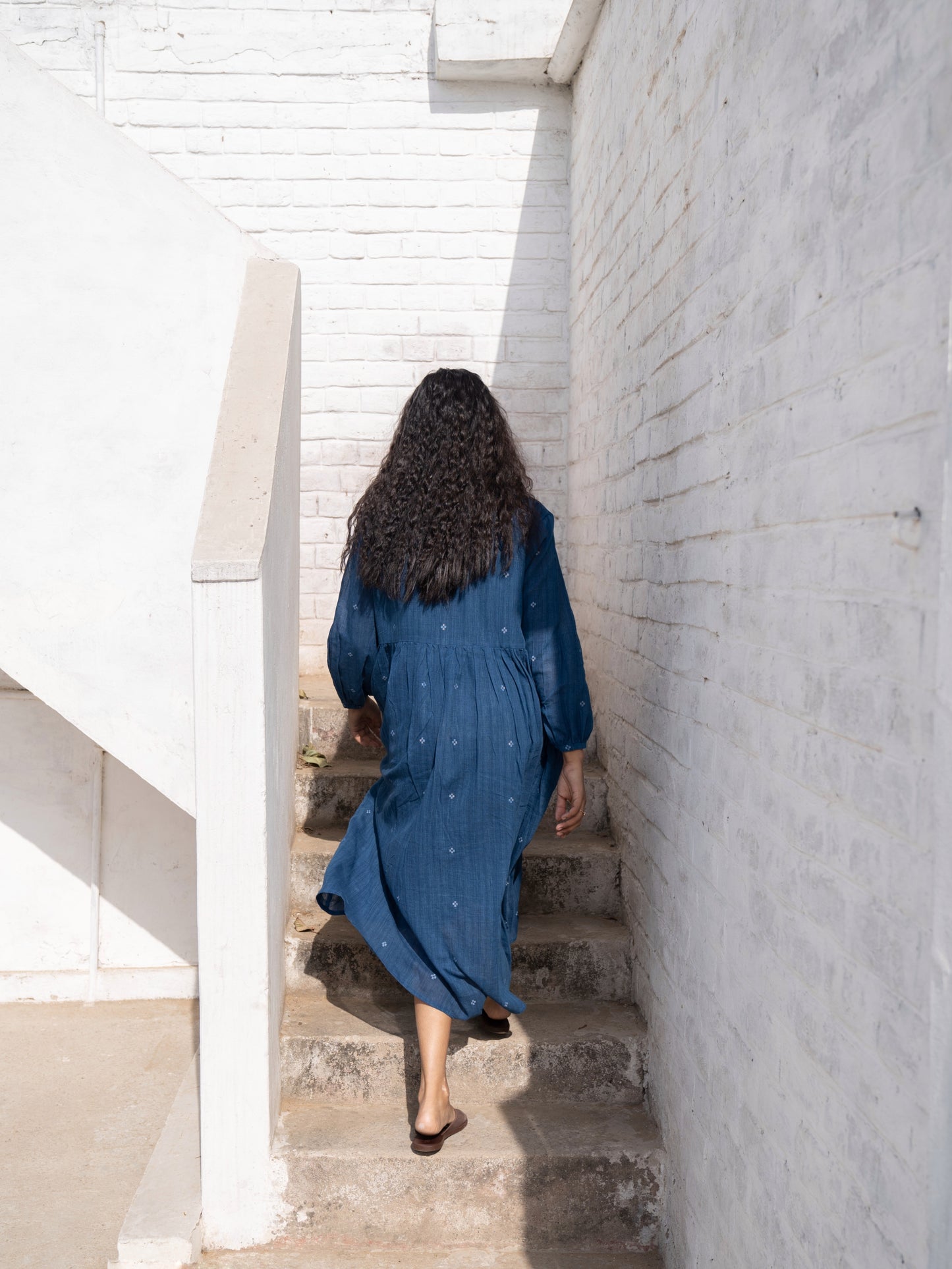 Fragments | Jamdani Shirt Dress