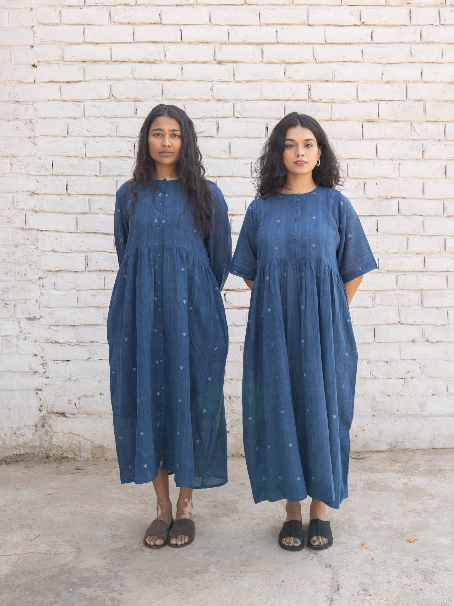 Fragments | Jamdani Shirt Dress