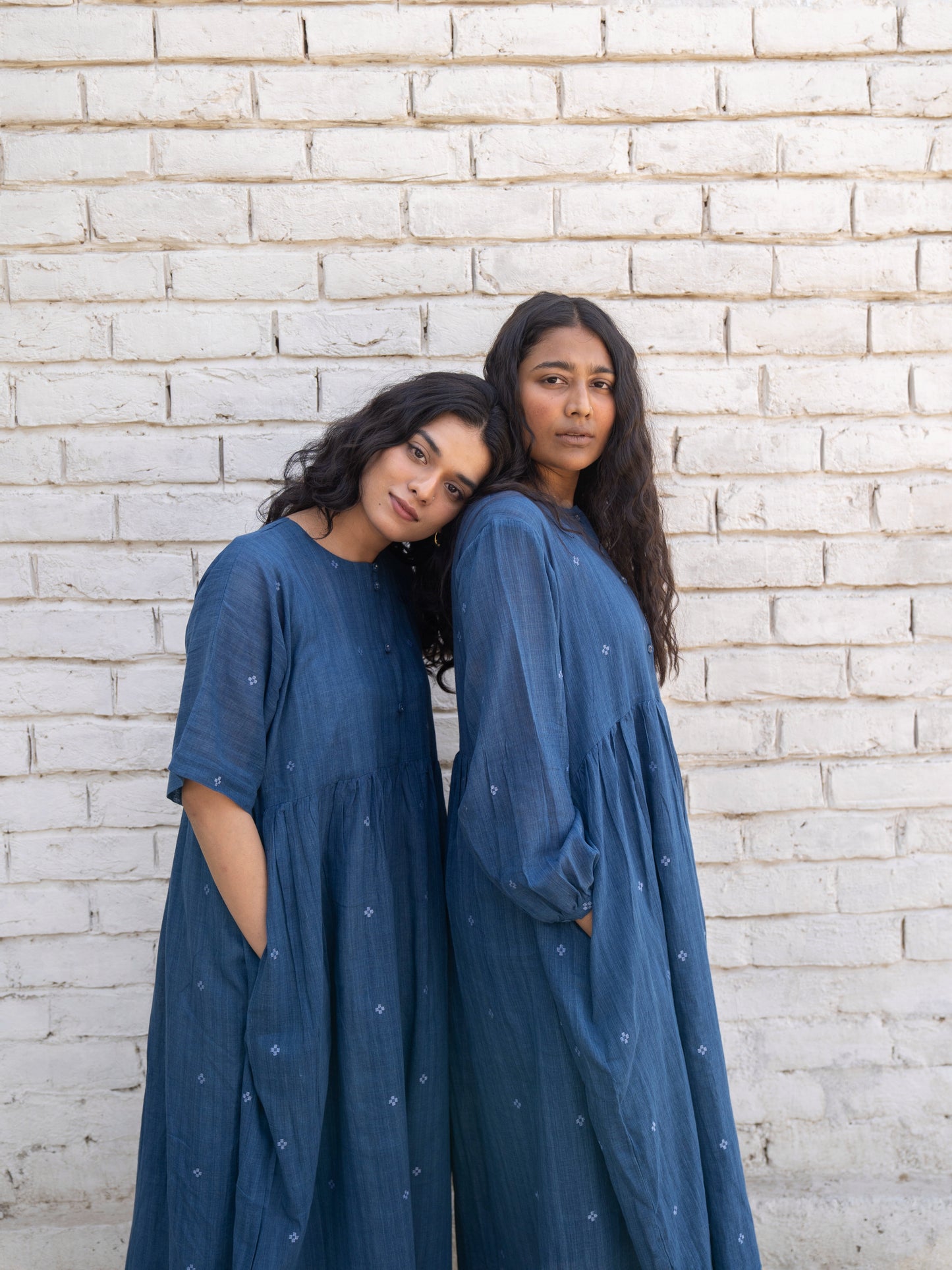 Fragments | Jamdani Shirt Dress