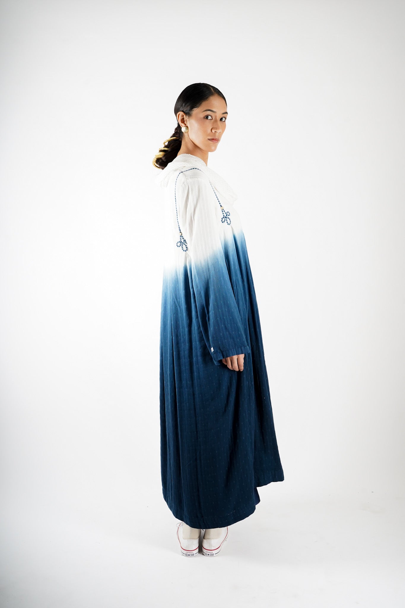 Pleated | Cowl Dress