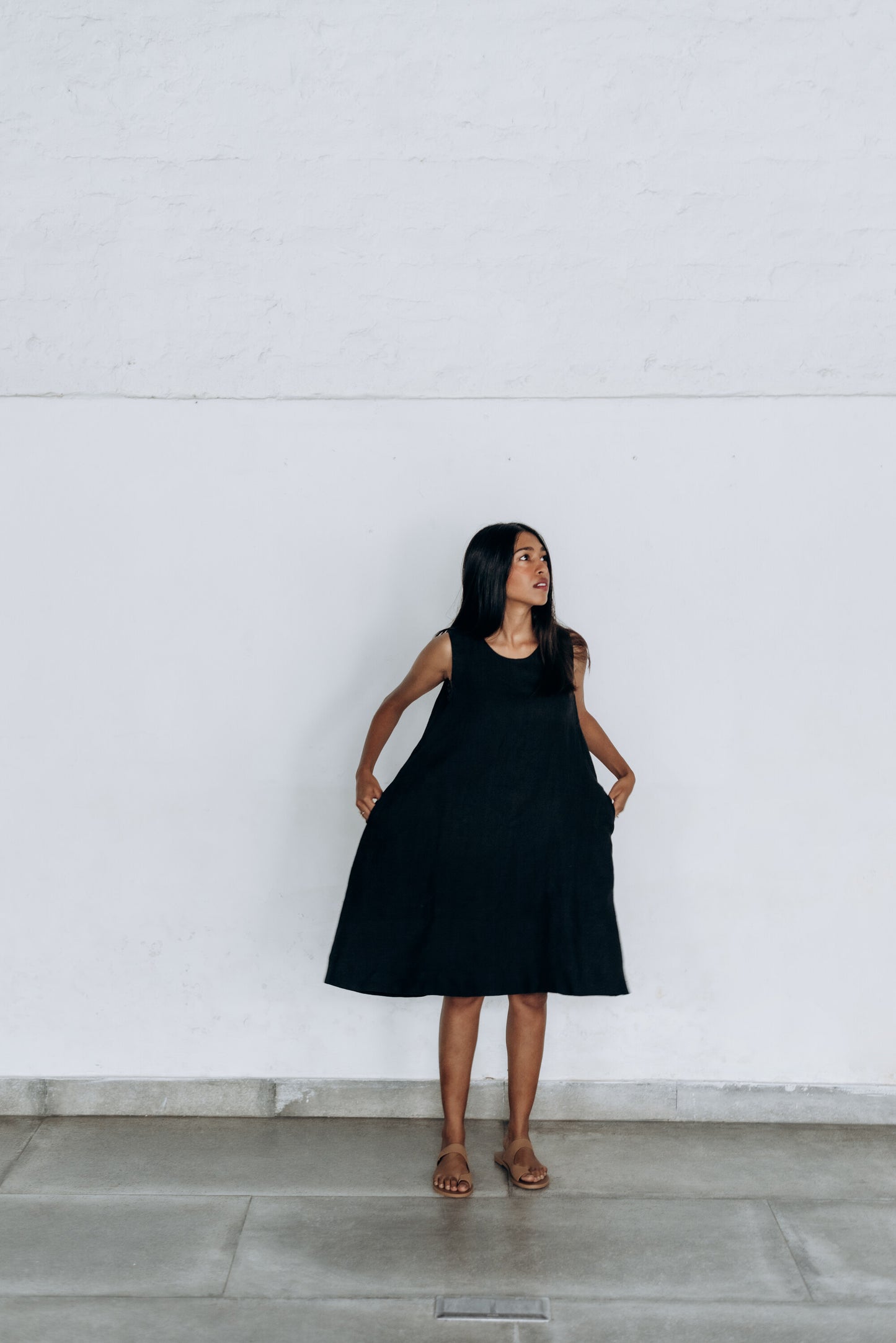 Shadow Moon | Flared Dress