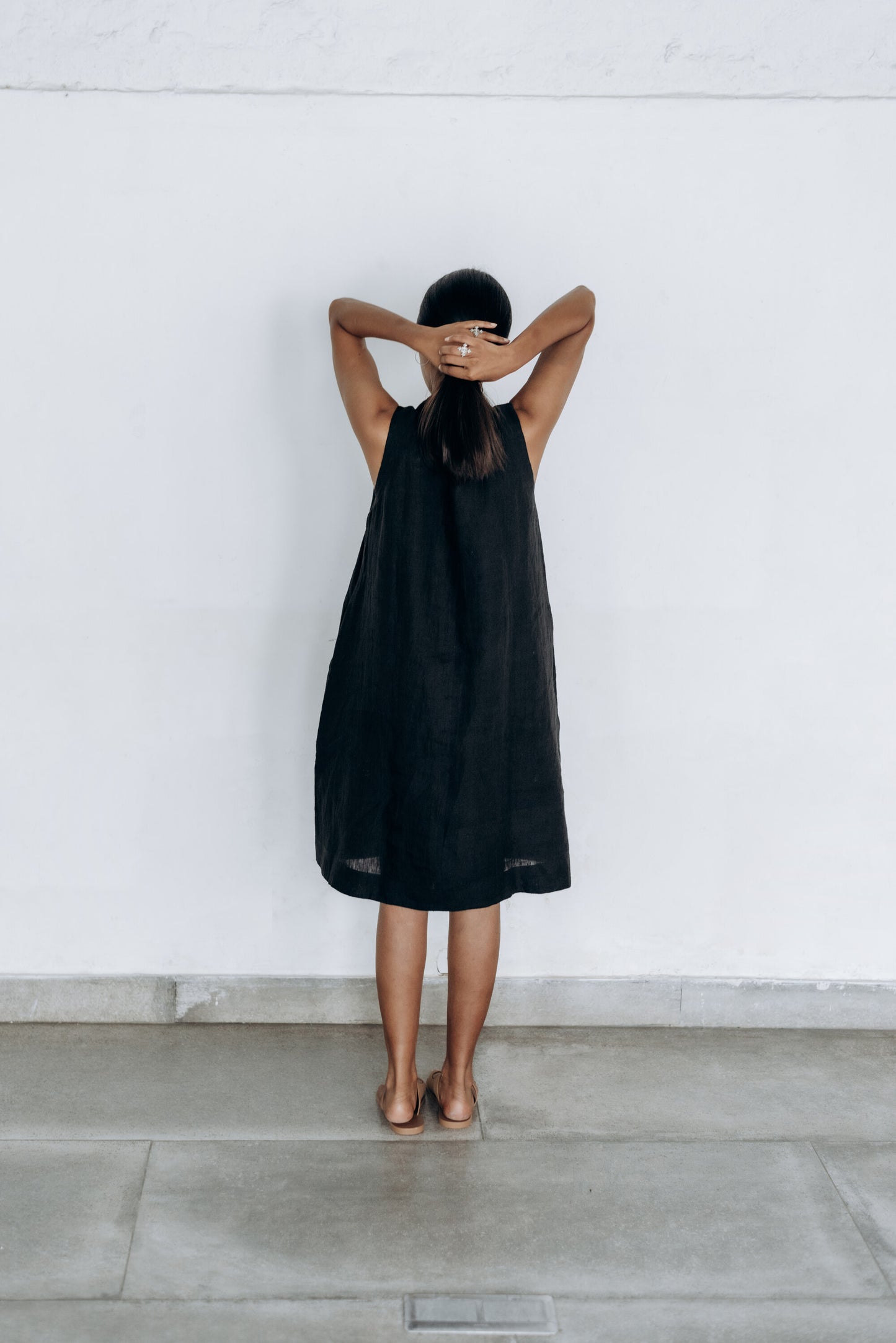 Shadow Moon | Flared Dress