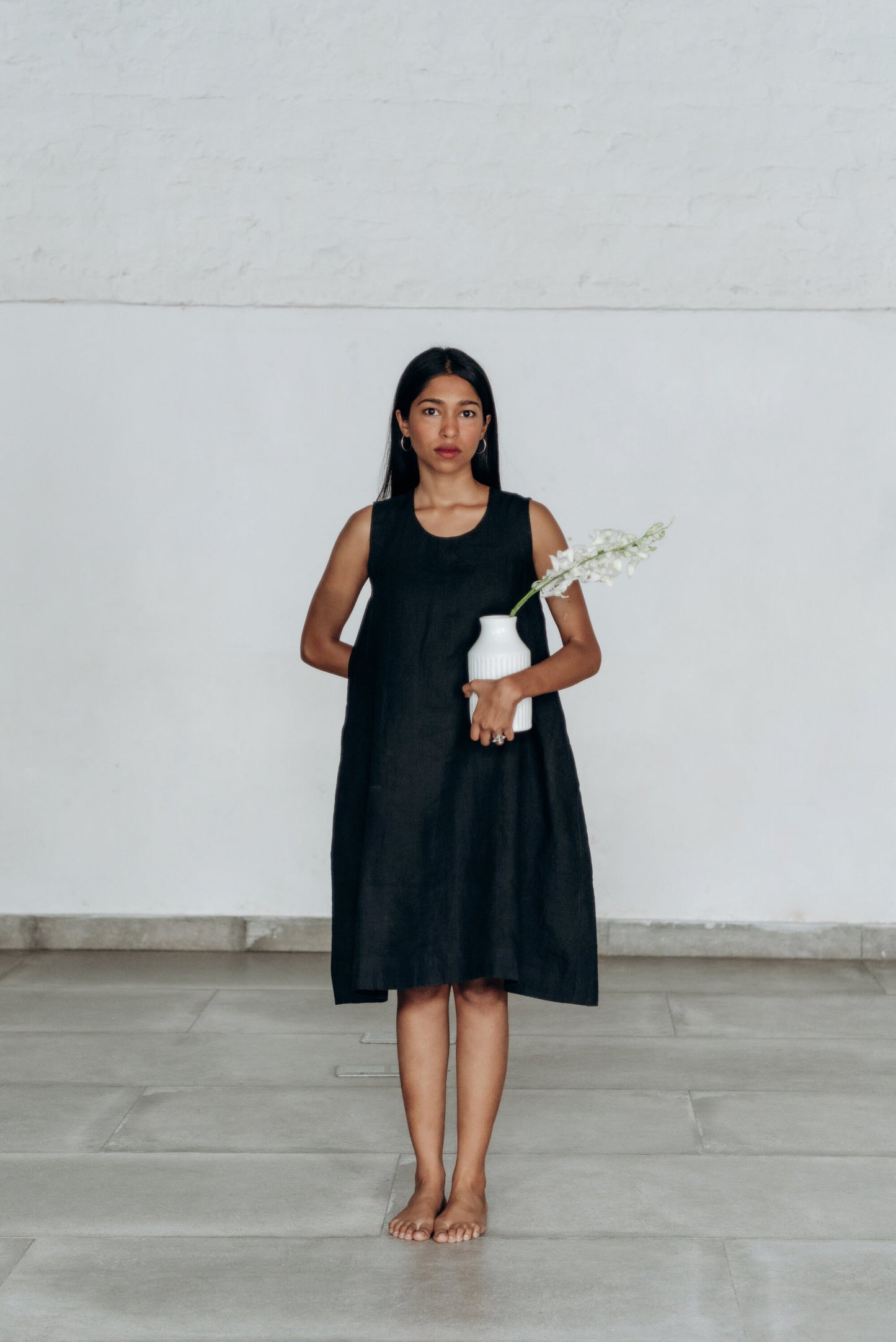 Shadow Moon | Flared Dress