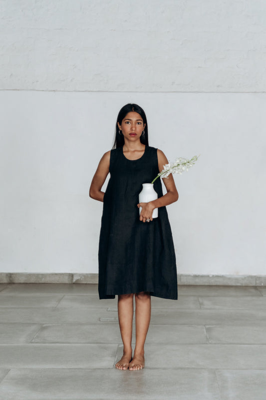 Shadow Moon | Flared Dress