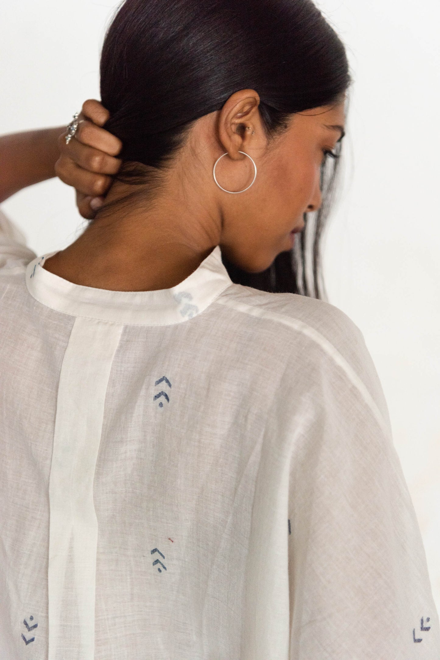 Flow | Oversized Half Sleeves Shirt
