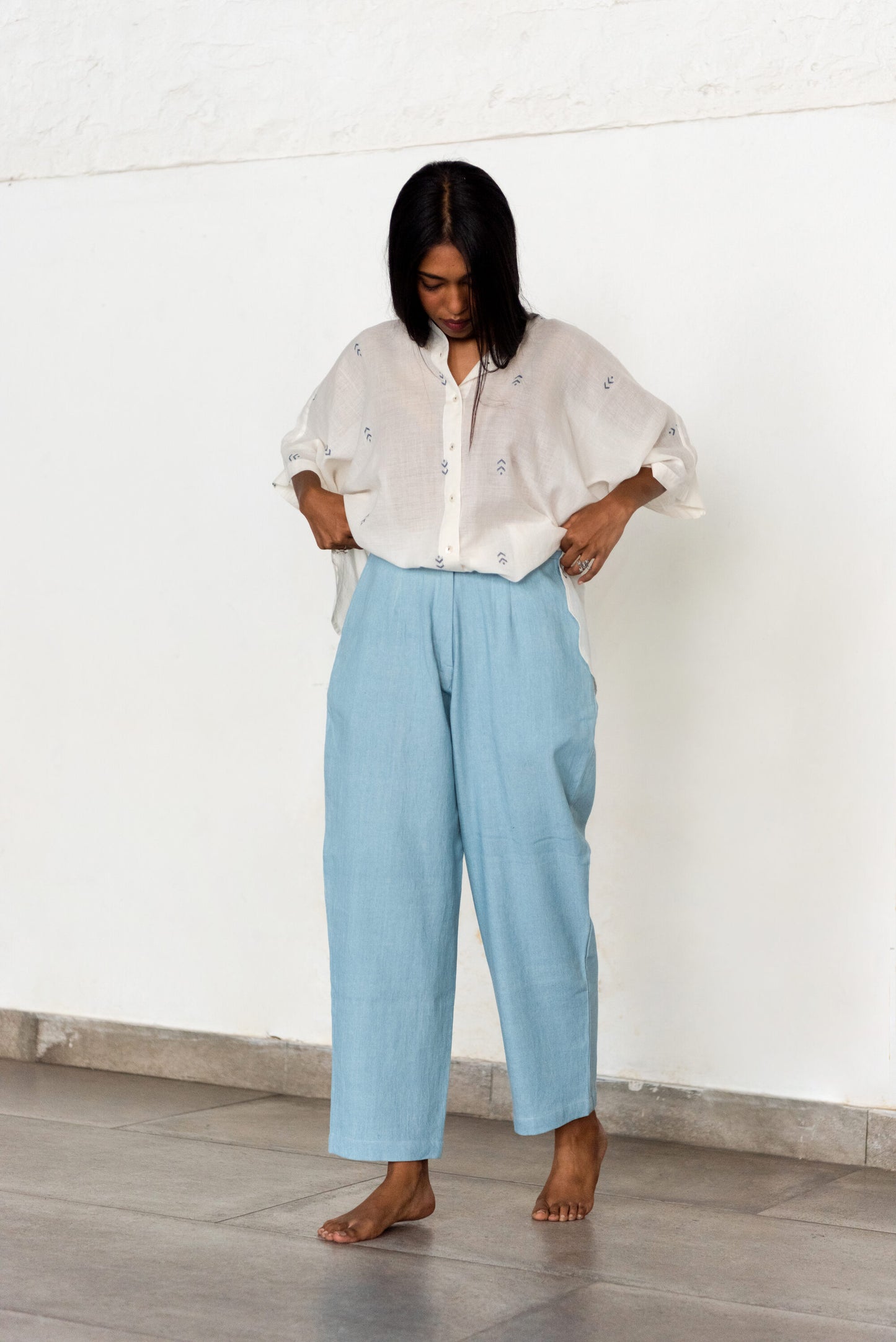 Flow | Oversized Half Sleeves Shirt