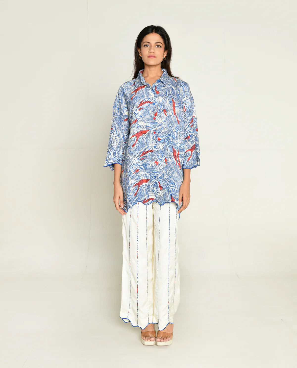Ponzo | Shirt With White Pants