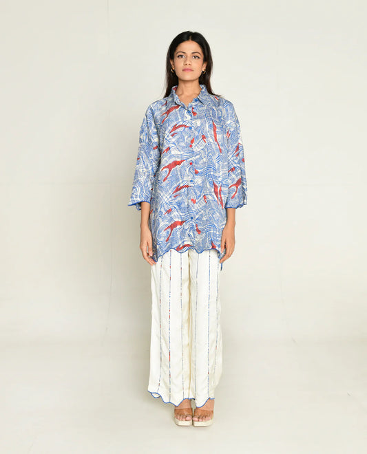 Ponzo | Shirt With White Pants