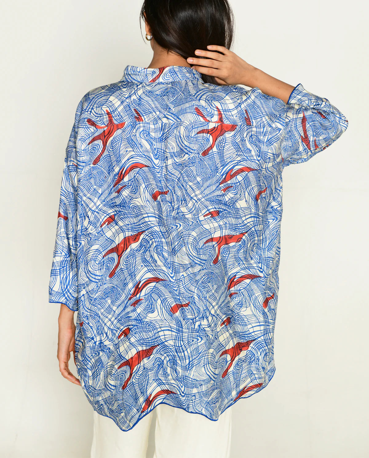 Ponzo | Block Print Blouse